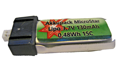 Lipo 130mah 15c - 2x,
